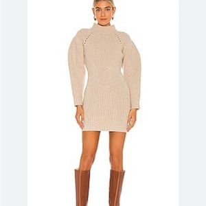 Nicolas Ilya dress in oatmeal